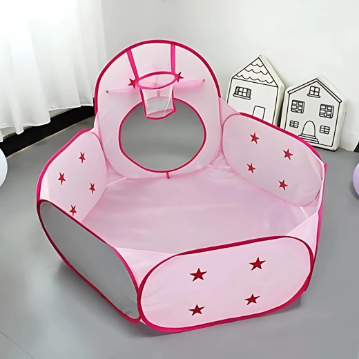 Sausais baseins ar grozu bumbiņām