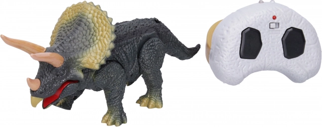 Dinozaurs Triceratops ar tālvadību 24 cm