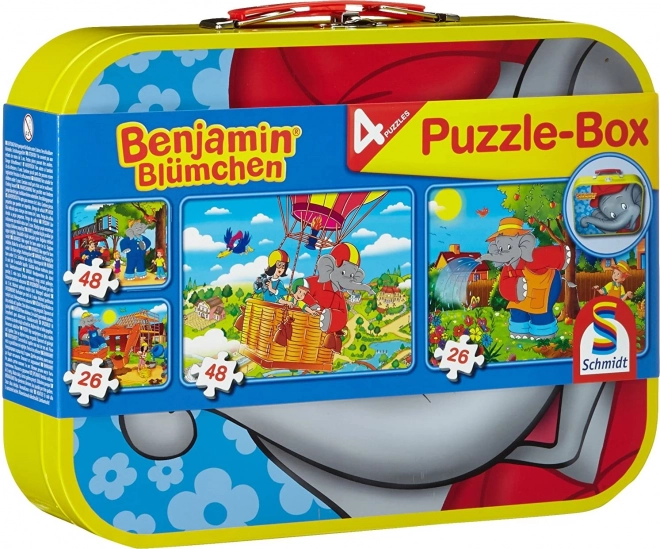 Schmidt puzle Benjamin Ziediņš 4v1 skārda koferītī