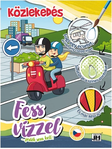 Paint with water transport – Hungarian edition