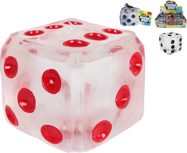 Spēļu kauliņš Sugar Mega – elastīgs 7 cm (6 gab.)