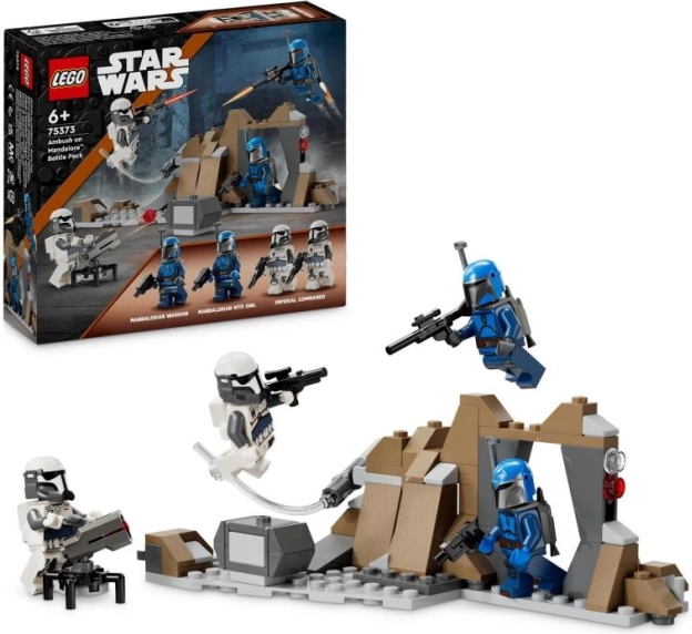 LEGO Star Wars 75373 Mandaloras slēpņa kaujas komplekts