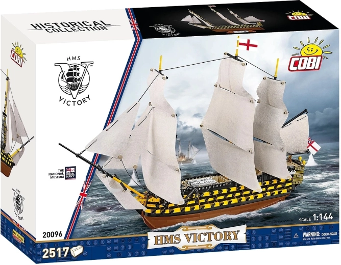 Kuģa būvkomplekts HMS Victory (2517 detaļas)