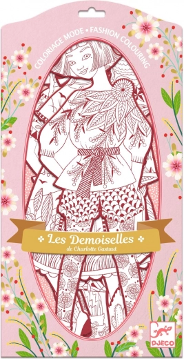 Fashion Coloring Book Fiodor and Friends by DJECO