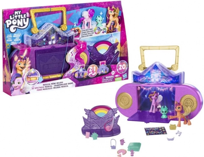 My Little Pony muzikālais komplekts 2 vienā ar princesi Pipp