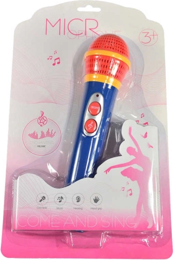 Bērnu mikrofons ar skaņām meitenēm 23 cm - 1 gabals