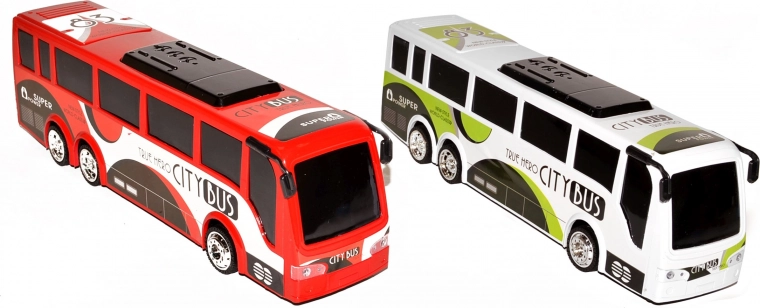 Plastmasas autobuss 35 cm – 2 krāsas