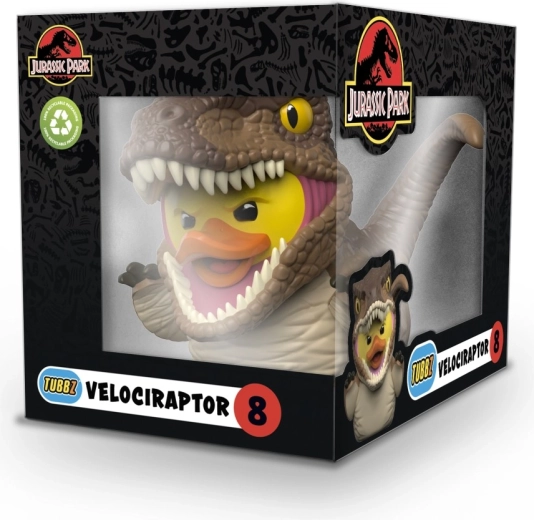 Collectible TUBBZ Jurassic Park Duck – Velociraptor