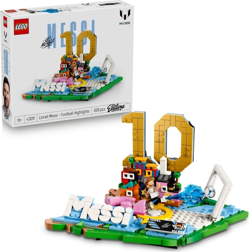 LEGO Editions Lionels Mesi – futbola mirkļi