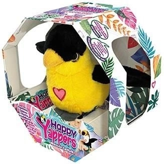 Happy Yappers interaktīvā plīša vālija ar USB uzlādi