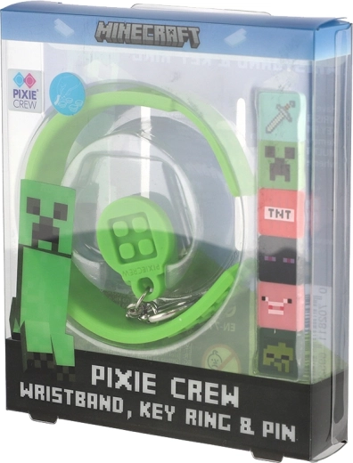 Pixie Crew 3 vienā komplekts: rokassprādze, atslēgu piekariņš un nozīmīte
