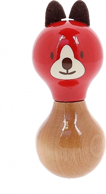 Vilac wooden rattle dog Lucien