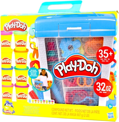 Radošais koferis ar PLAY-DOH plastilīnu un piederumiem