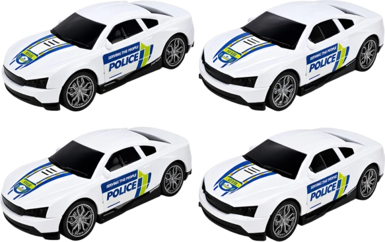 Police cars included in the package