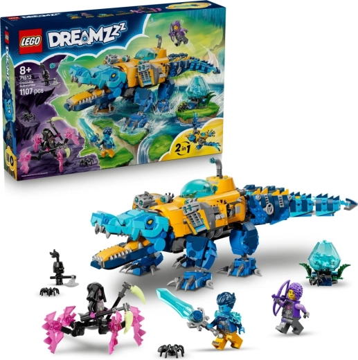 LEGO DREAMZzz Krokodila zemūdene 2 vienā