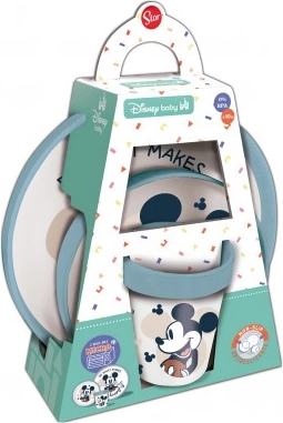 Kids’ Mickey Mouse dining set (plate, bowl and cup) - 1 piece