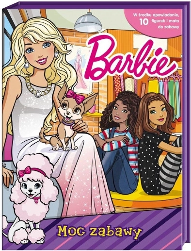 Barbie – lieliska izklaide: komplekts ar figūriņām un spēļu paklājiņu