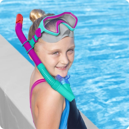 Easy breathing with the snorkel