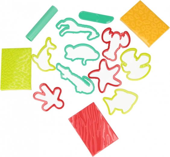 Izklaidējošas formas un faktūras ar safari motīviem