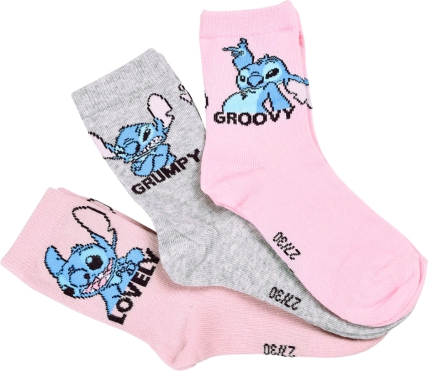 Disney Lilo & Stitch bērnu zeķes Stitch (6 pāri)