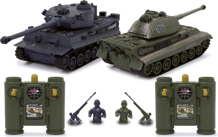 Two RC tanks in one package