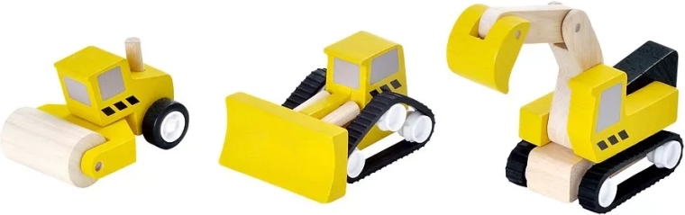 PlanToys būvniecības automašīnas autotrasei