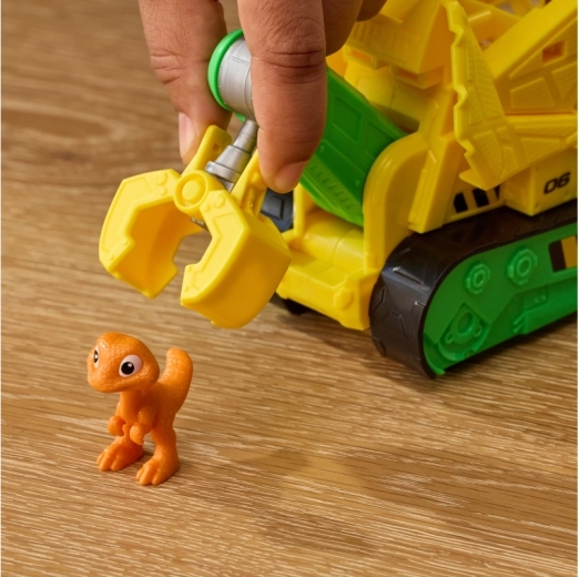 Dinosaur bucket with a biting function