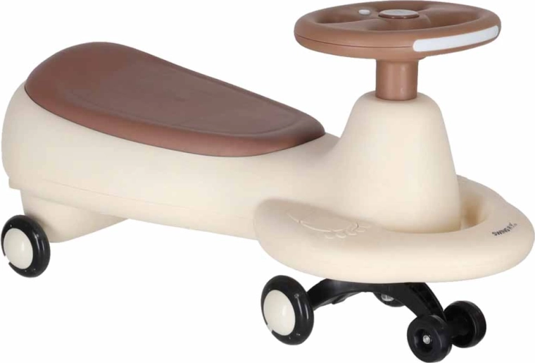 LED fun: light-up wheels, steering wheel and melodies