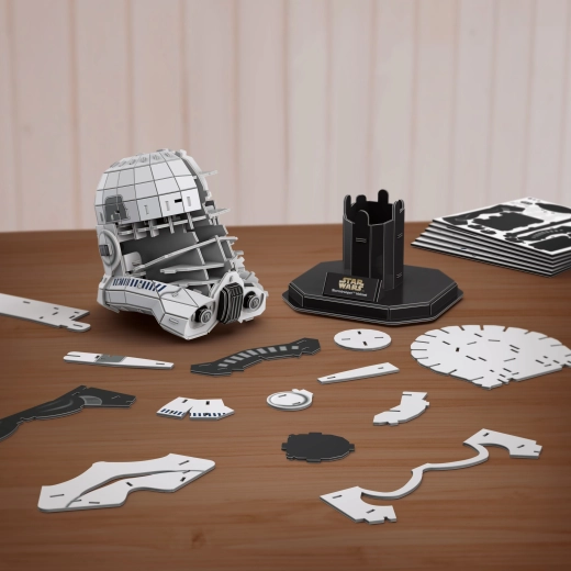 Vienkārša salikšana no iepriekš izgrieztiem gabaliņiem