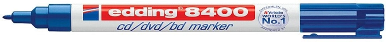 Marķieris CD diskiem edding 8400, zils