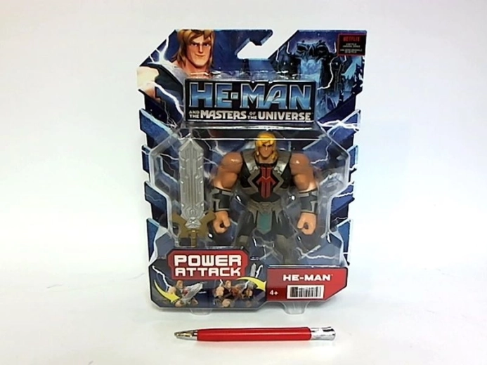 He-Man Power Attack figūriņa ar zobenu (Masters of the Universe)