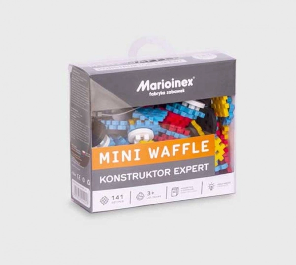 Mini Waffle Konstruktor Expert būvkomplekts – 141 detaļa