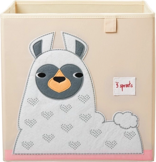3 Sprouts storage box Llama white
