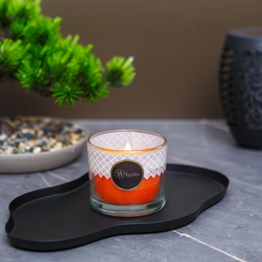 Aromātiskā svece ar garšvielotu ķirbja aromātu 70 g