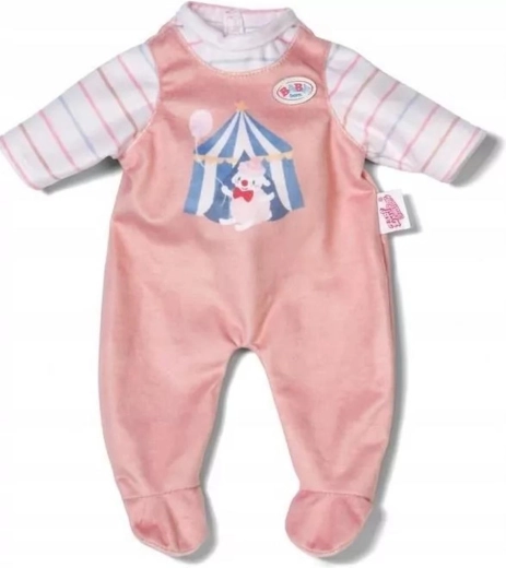 Aprikožu krāsas kombinezons Apricot lellēm BABY born 36 cm