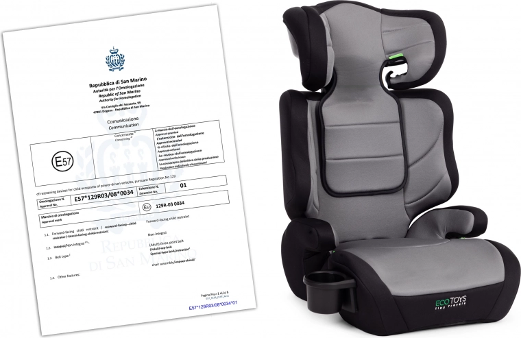 Safety according to i-Size (ECE R129/03)