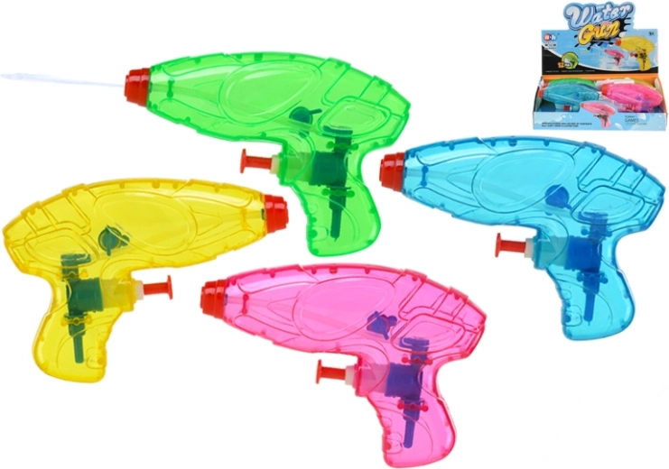 Ūdens pistole 12 cm – komplekts 12 gab., 4 krāsas