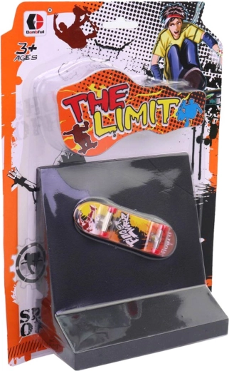 Pirkstu skrituļdēlis (fingerboard) komplekts ar rampu – 1 gab.