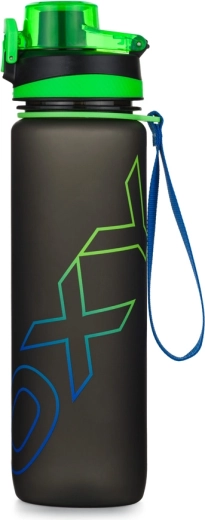 Tritan water bottle OXY Life 1 l – black‑green