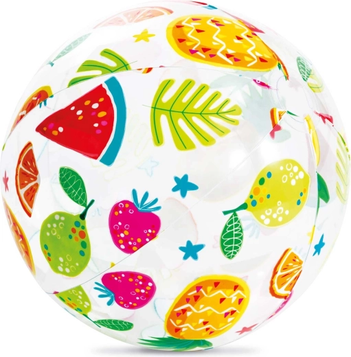 Uzpūšams pludmales bumba ar augļu motīvu 51 cm Intex