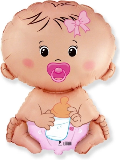 Foil balloon baby girl
