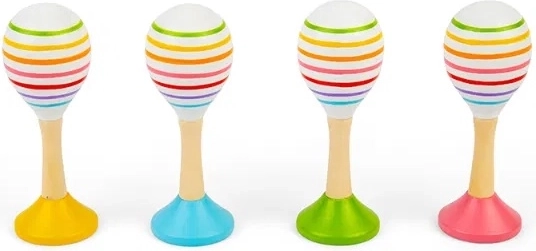 Bigjigs Toys baby maracas – set of 2