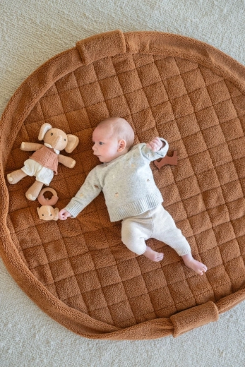 Soft teddy surface and thick padding