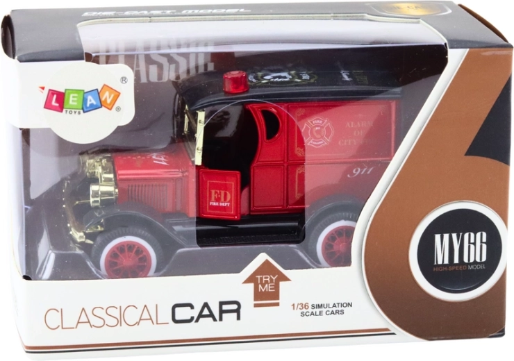 Autentisks retro dizains mērogā 1:36