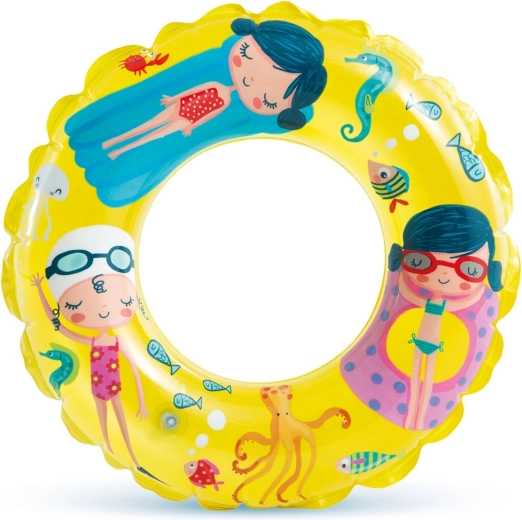 Inflatable Ring 61 cm Intex – Yellow