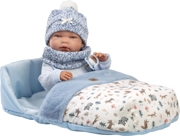 Llorens New born jaundzimušais zēns – reālistiska lelle 40 cm