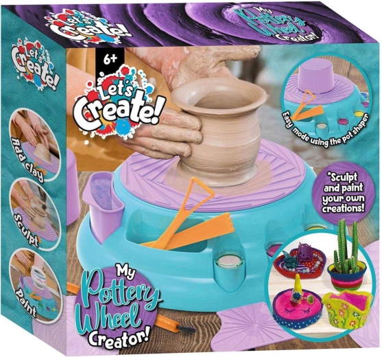 Outlet Children's Electric Pottery Wheel with Accessories