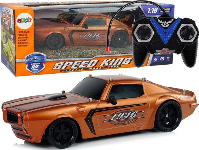RC sporta auto 1:18 Champion, brūns
