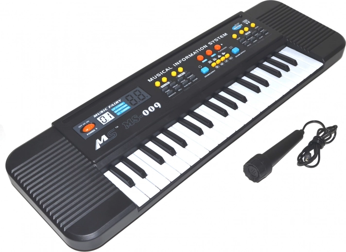Bērnu digitālās klavieres 54 cm ar mikrofonu