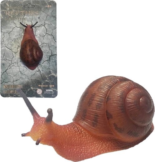 Reālistisks dārza vīngliemeža modelis (13 cm)